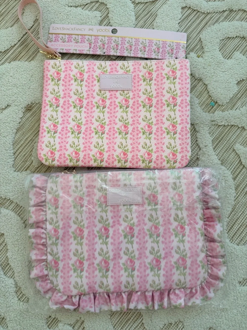 Loveshackfancy pouches